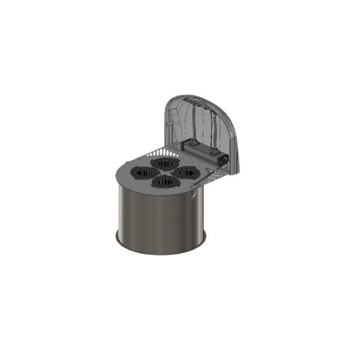 4 Kartuşlu Silo Üstü Filtre